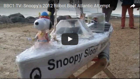 Snoopy's 2012 Atlantic Attempt on BBC TV