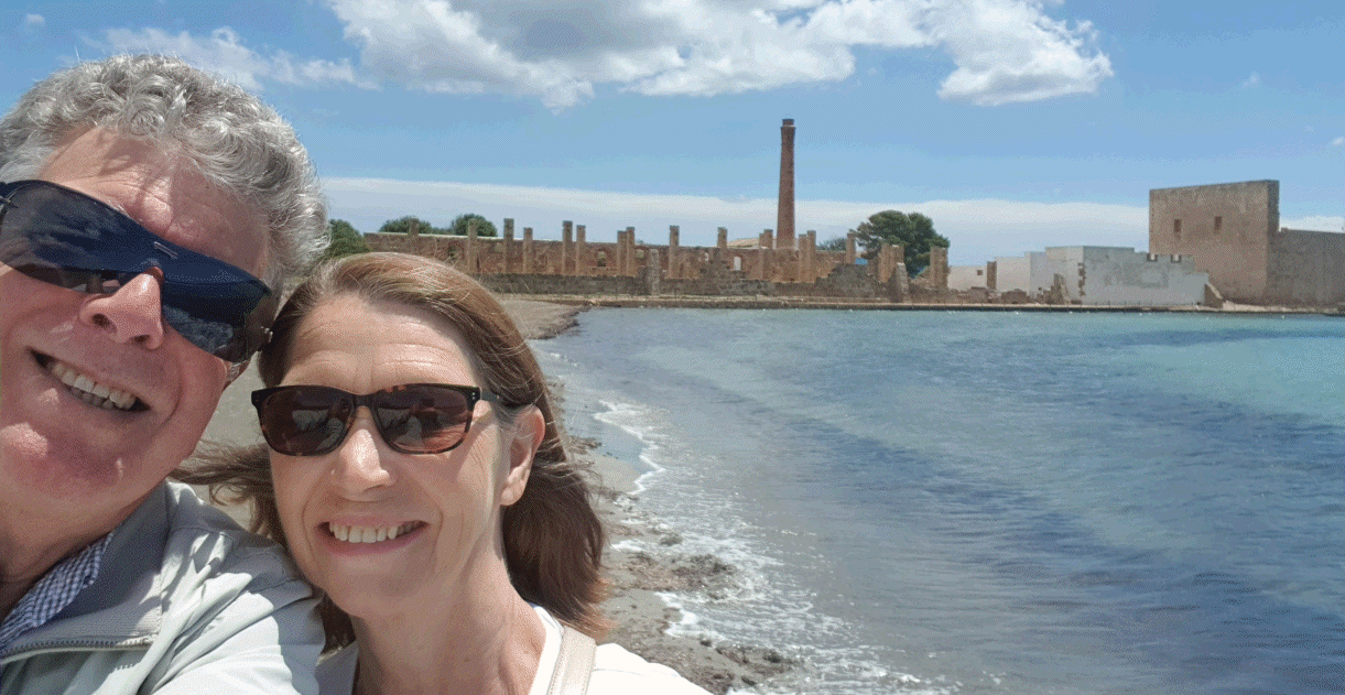  Holiday in Sicily in May 2019 with Robin and June Lovelock 