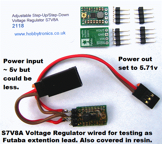S7V8A Voltage Regulator in extention lead