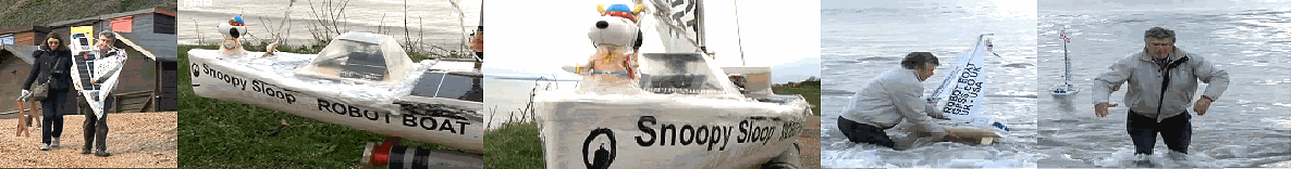 Snoopy's Trans-Atlantic Robot Boat