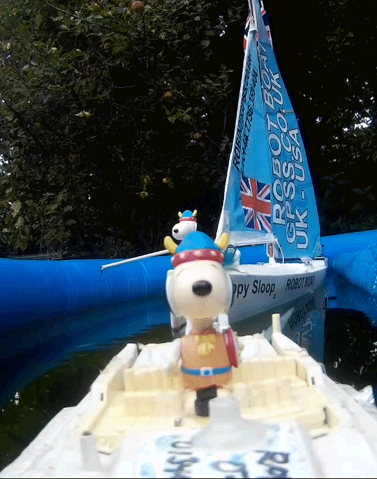 Snoopy's Windmill Boat and rescues