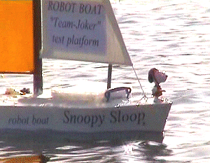 Snoopy Sloop on Bray Lake