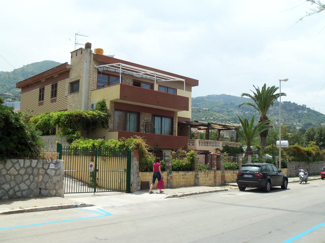 our hotel in Cefalu