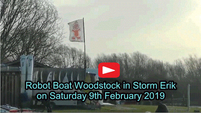 Woodstock in Storm Erik on 9th February 2019