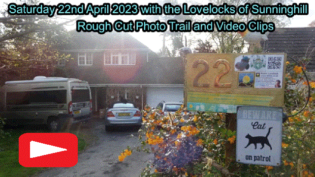 Saturday 22nd April 2023 with the Lovelocks in Sunninghill