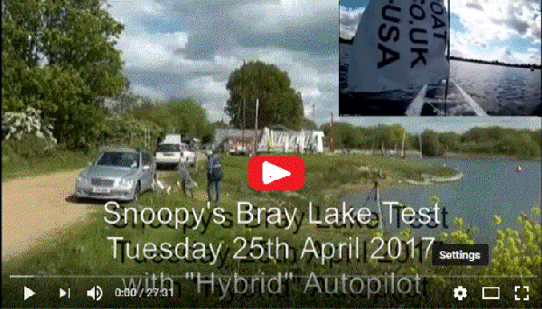 Snoopy Bray Lake Test on 25th April 2017