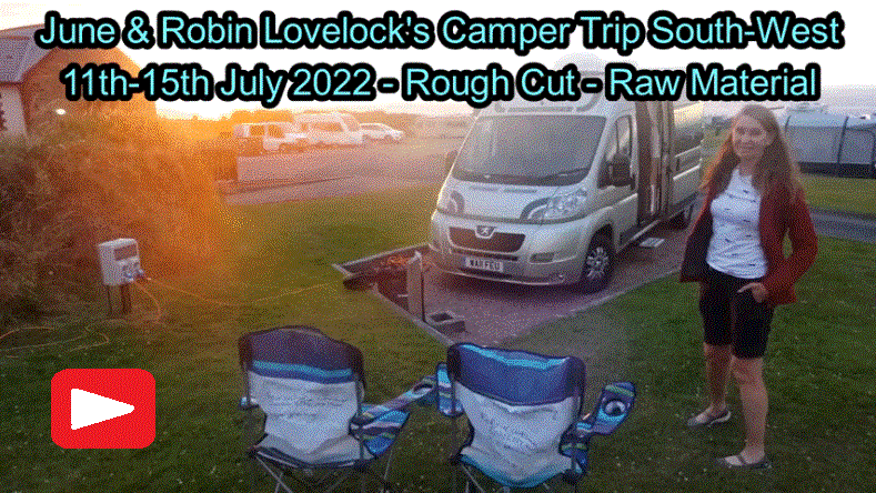 video of Camper trip in 2022 heatwave