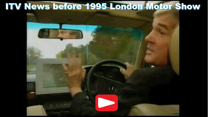 1995 London Motor Show on ITV Carlton