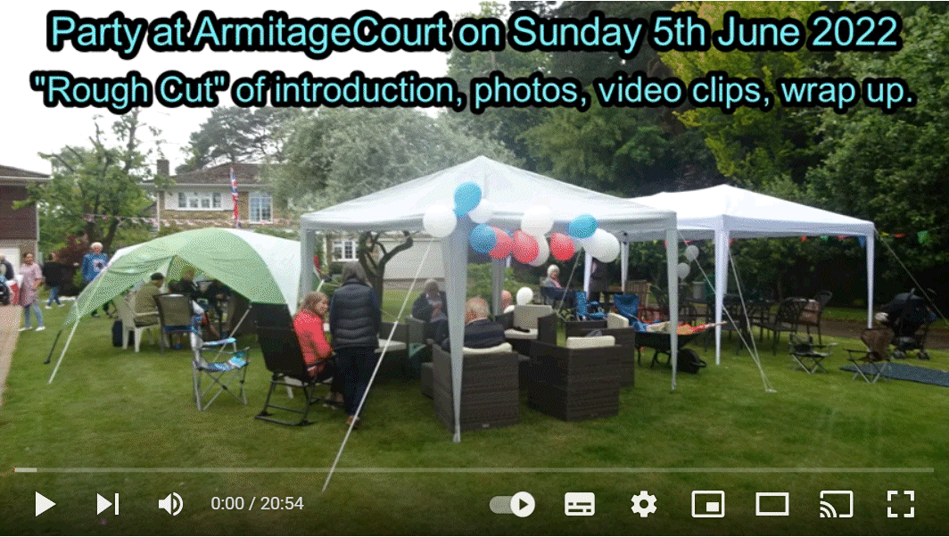 Platinum Jubilee Party in Armitage Court