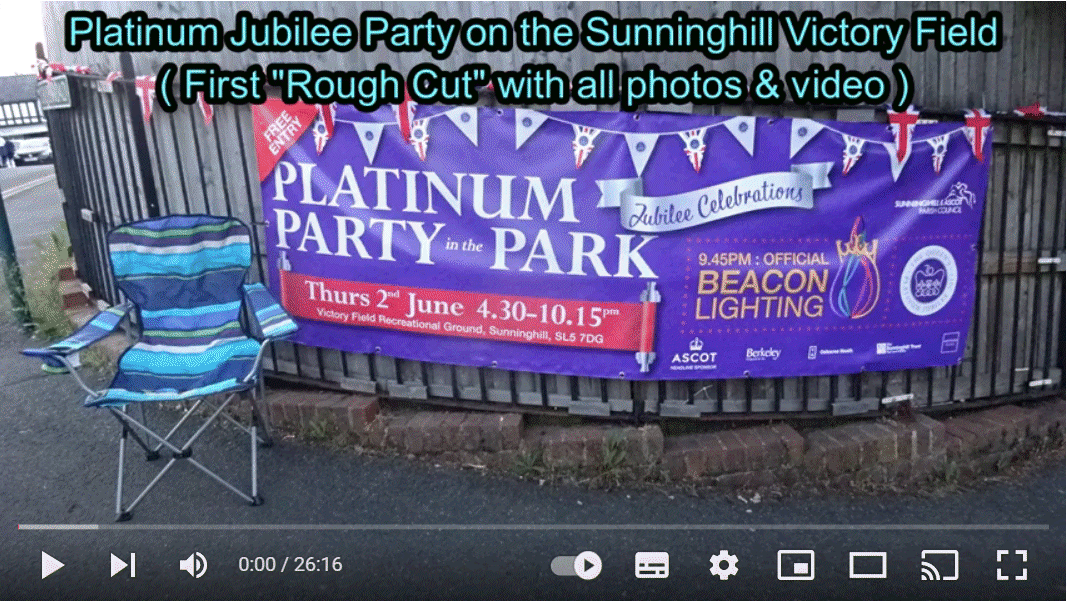 Platinum Jubilee Party on Sunninghill Victory Field